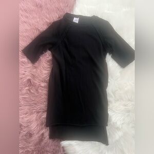 Zara Black Soft Long Tunic